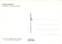 CPM Lugano Paradiso Lugolago e Vista Sul Monte Bre