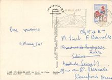 CPM St Jean de Luz Le Port La Plage Place Louis XIV Ciboure Socoa Bateaux de peche