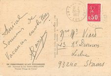 CPM Le Lot Pittoresque Dominant le Lot Saint Cirq Lapopie Premier Village de France