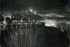 CPM Lyon Illuminations du 8 Decembre Vue Generale de la Ville Depuis Fourviere