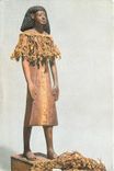 CPM Art Egyptien Statie du Maitre d'Oeuvre Kha Bois