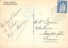 CPM Furka Grimsel Rhonegletscher