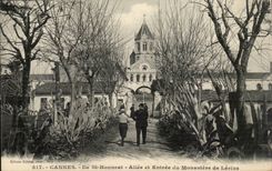 Cannes - Island St Honorat - Ale and Entrance of the Monastery of Lerins - CPA