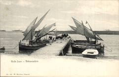 Juan-Golf - Entleerungsdock - Boot - CPA