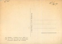 CPM Tours 73 l hotel gouin (xv s) bati en 1440 par jean de xaincoings controleur general des finances