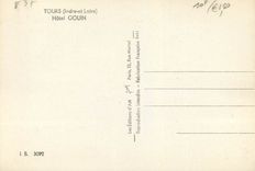 CPM Tours (indre et loire) hotel gouin