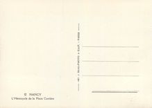 CPM Nancy 12 l hemicycle de la place carriere