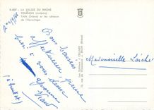 CPM La vallee du rhone r 4087 tournon (ardeche) tain (drome) et les coteaux de l hermitage