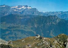 CPM La berneuse s leysin(alpes vaudoises) massif des diablerets et chamosaire