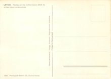 CPM Leysin restaurant de la berneuse(2048 m) et les alpes valaisannes