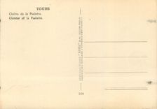 CPM Tours cloitre de la psalette