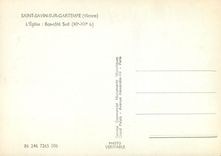 CPM Saint savin sur gartempe (vienne) l eglise bas cote sud (xi xii s)