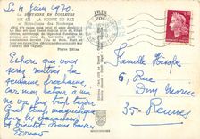 CPM La bretagne en couleurs mx 425 la pointe du raz et notre dame des naufrages