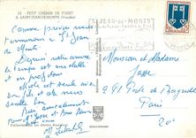 CPM 23 petit chemin de foret a saint jean de monts(vendee)