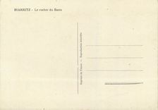 CPM Biarritz le rocher du basta