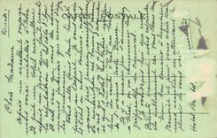 Nice - Hotel Bristol-board and Flowered Relay - restaurant - CPA