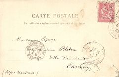 An der Mrs Bleton - Landhaus - Gatter - CPA