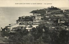 Saint Jean Cape Ferrat and Saint Old people's home - Sight Genrale - CPA