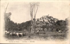 Surroundings of Fatty - Auribeau - sheep - Cpa