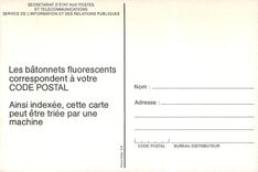 CPM ca passe mieux avec le code postal ptt les hommes qui relient les hommes PTT