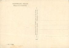 CPM Montpellier Herault Place de la Comedie