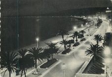 CPM Nice la nuit La Baie des Anges