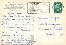 CPM La Bretagne en Couleurs Saint Thegonnec Finistere La Mise au Tombeau dans la crypte de l ossuaire