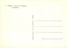 CPM Nancy Parc de la Pepiniere La Rosserai