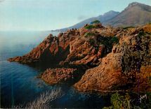 CPM Couleurs et Lumiere de France La Cote d Azur miracle de la nature Massif de l Esterel Var