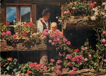 CPM Suisse Femme Enfant