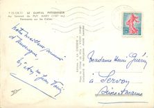CPM Le Cantal Pittoresque Sommet du Puy Mary Panorama sur le Cretes