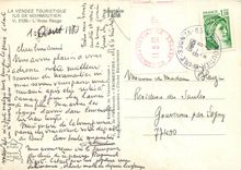 CPM La Vendee Touristique Ile de Noirmoutier L Anse Rouge