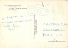 CPM Cambo les Bains Vue sur le Nive Amaga ancienne demeure d Ed Rostand