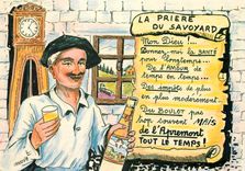 CPM Images de Chez Nous D apres une assiette decorative du peintre Canova La priere du savoyard