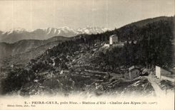 Piera untergrub - nahes Nizza - Station des Sommers - die alpine Strecke - CPA