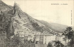 Entrevaux - the Citadel - CPA