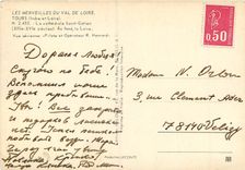 CPM Tours (Indre et Loire) Merveilles du Val de Loire La Cathedrale Saint Gatien (XIIIe XVIe Siecles)