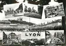 CPM Lyon (Rhone) et ses Places 
