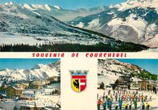 CPM Courchevel Vue D'Ensemble depuis les Pistes de l'Ariondaz
