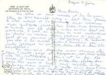 CPM Bargemon Le Haut Var (Alt 500 m) Les Remparts et la Tour du Guet