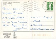 CPM Cancale (Ille et Vilaine) Les Parcs a Huitres