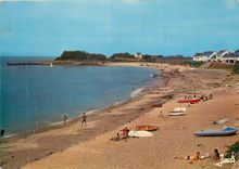 CPM Lerat La Plage et le Port Couleurs de Bretagne