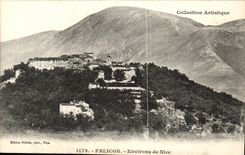 Falicon - Umlagerungen von Nizza - CPA