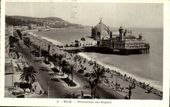 Nice - Walk of the English - CPA