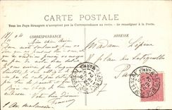 Nice - the Park - Massena Avenue - CPA