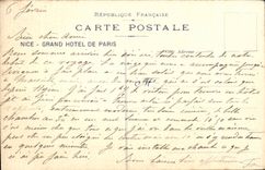 Nice - Carabacel Boulevard - CPA