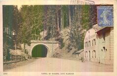 CPA Tunnel de Bussang Cote Alsacien