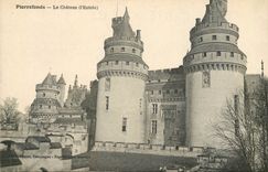 CPA Pierrefonds Le Chateau (L'Entree)
