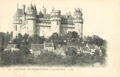 CPA Chateau de Pierrefonds Cote Nord