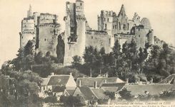 CPA Chateau de Pierrefonds En Ruines Construit en 1390